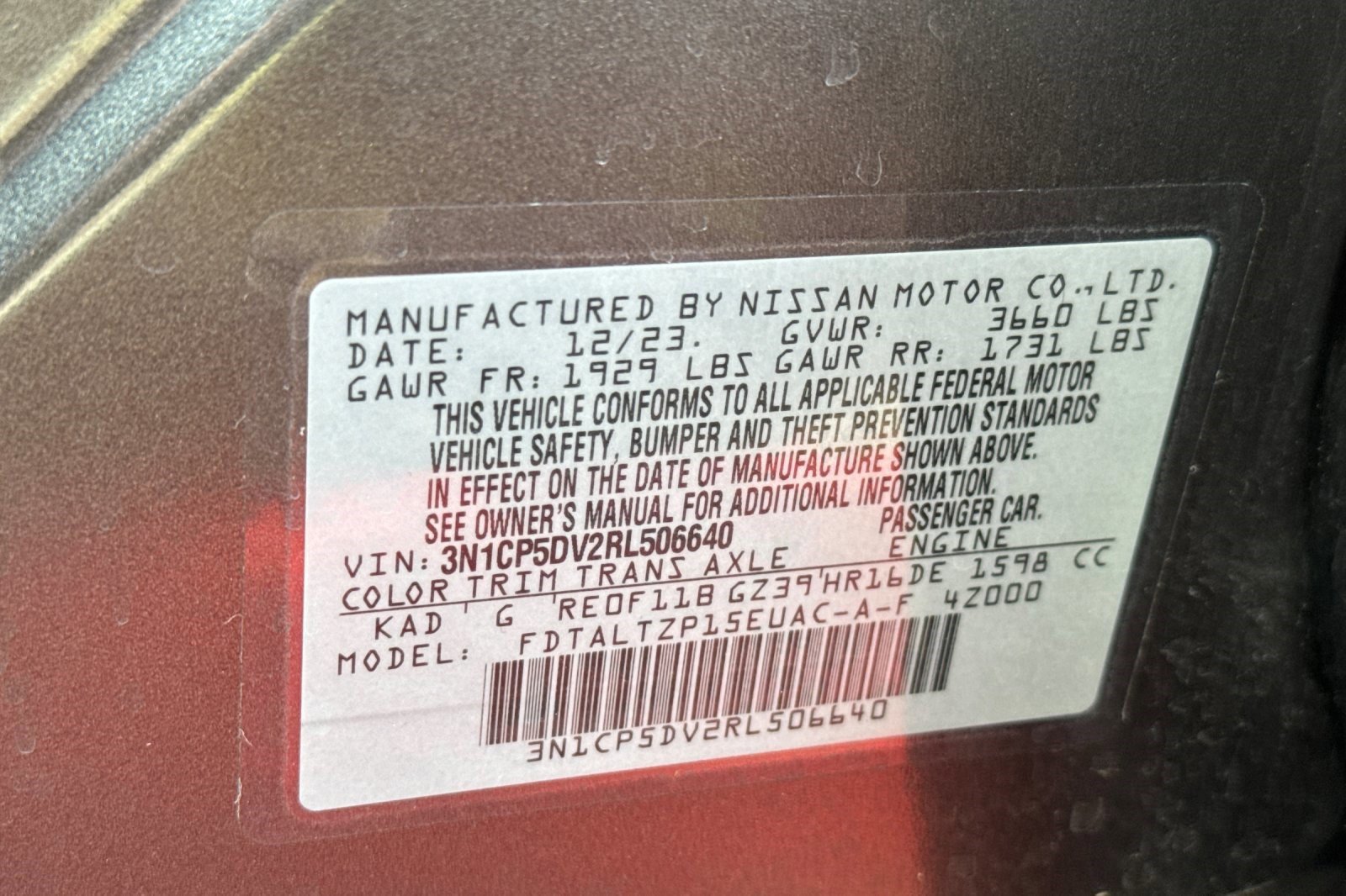 Used 2024 Nissan Kicks SR image 19