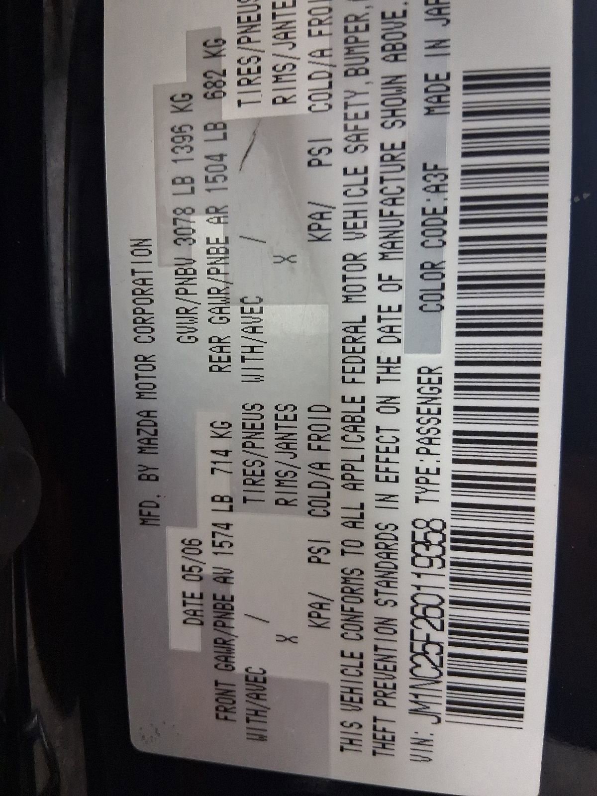 Used 2006 MAZDA MX-5 Miata Grand Touring RWD image 25