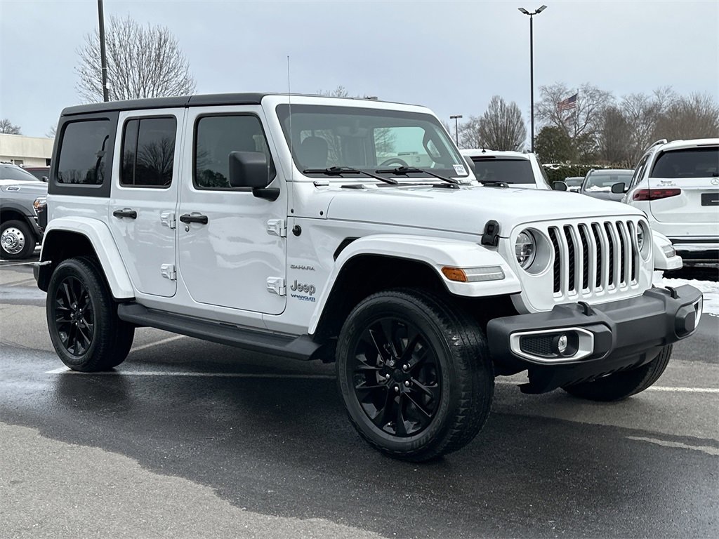 Used 2021 Jeep Wrangler Unlimited Sahara 4xe w/ Cold Weather Group image 7