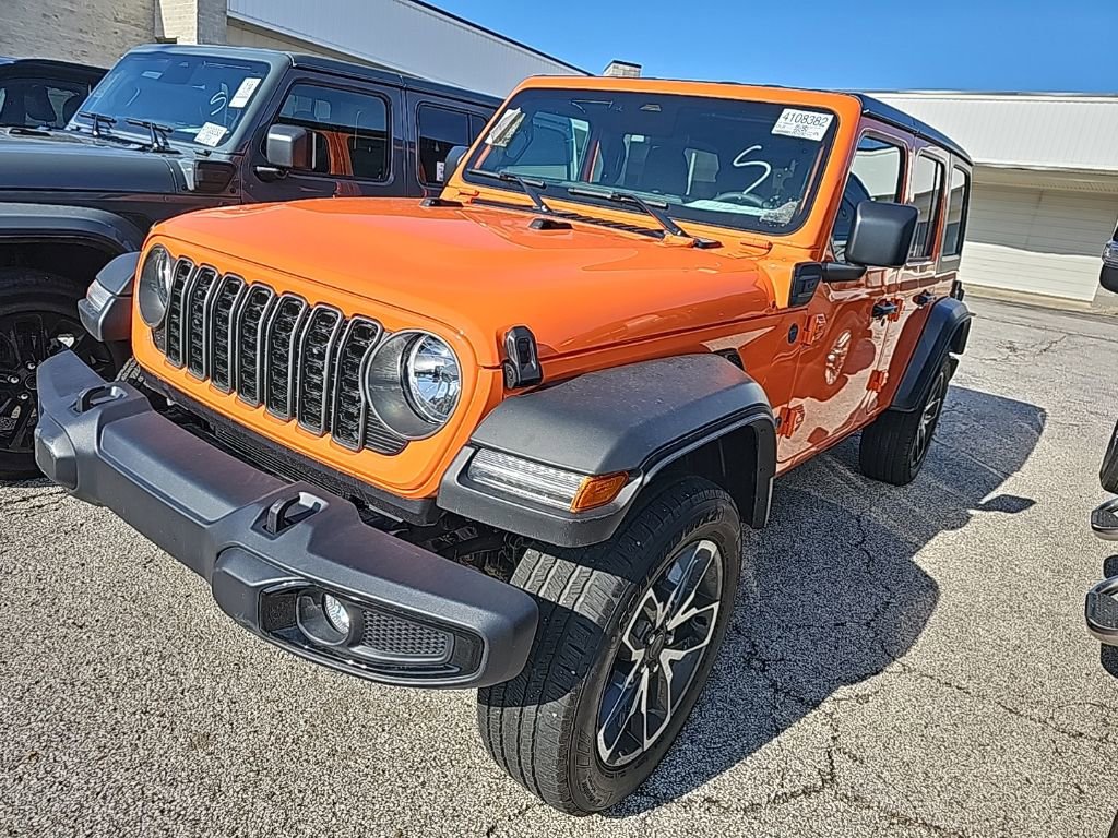 Used 2025 Jeep Wrangler Unlimited Sport S 4xe w/ Convenience Group AWD/4WD image 3