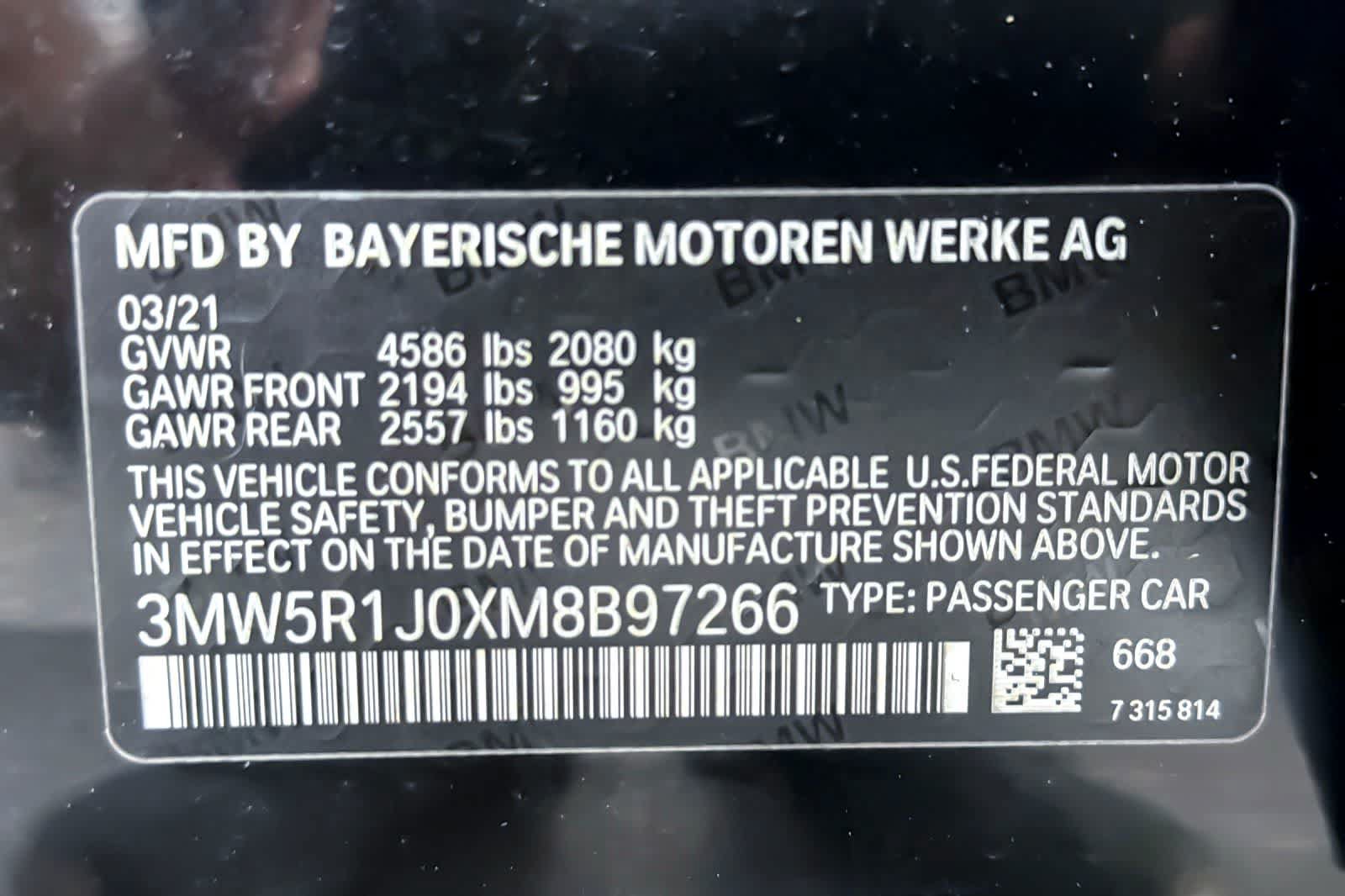 Used 2021 BMW 330i Sedan w/ Premium Package RWD image 29
