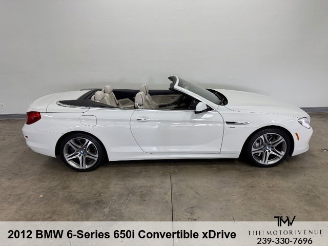 Used 2012 BMW 650i xDrive Convertible AWD/4WD image 17