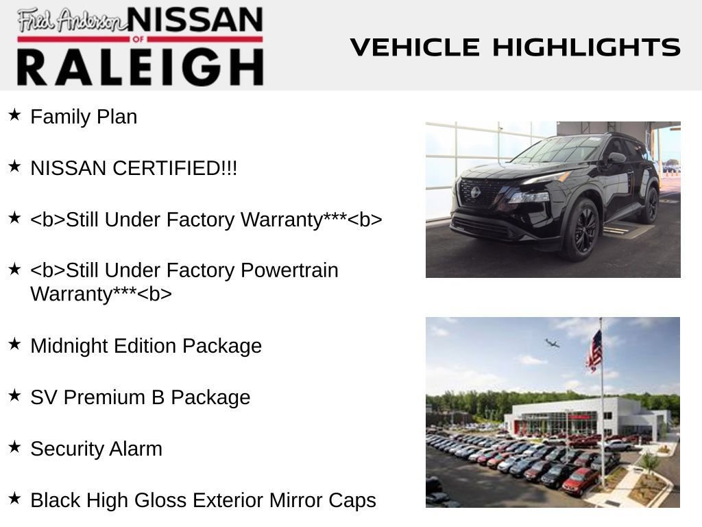 Certified 2023 Nissan Rogue SV w/ SV Premium B Package image 2