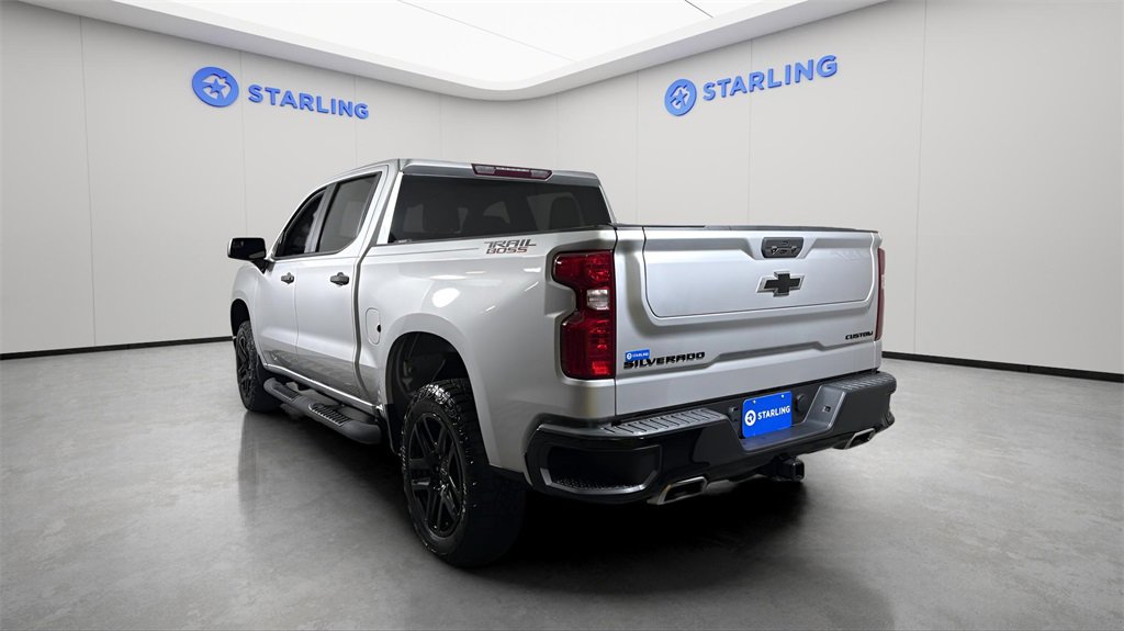 Certified 2022 Chevrolet Silverado 1500 Custom Trail Boss w/ LPO, Dark Essentials Package image 6