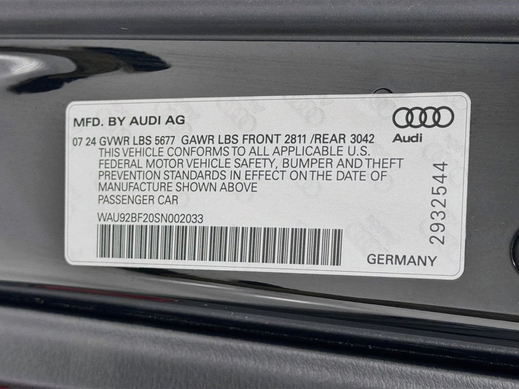 Certified 2025 Audi A6 3.0T allroad Prestige AWD/4WD image 33