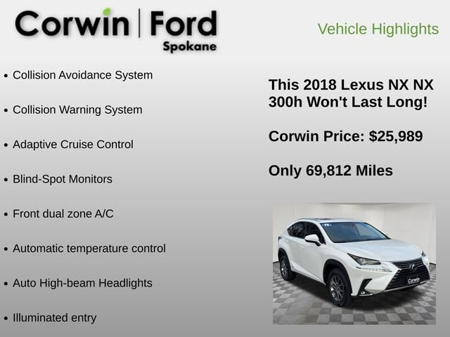 Used 2018 Lexus NX 300h 300h image 6