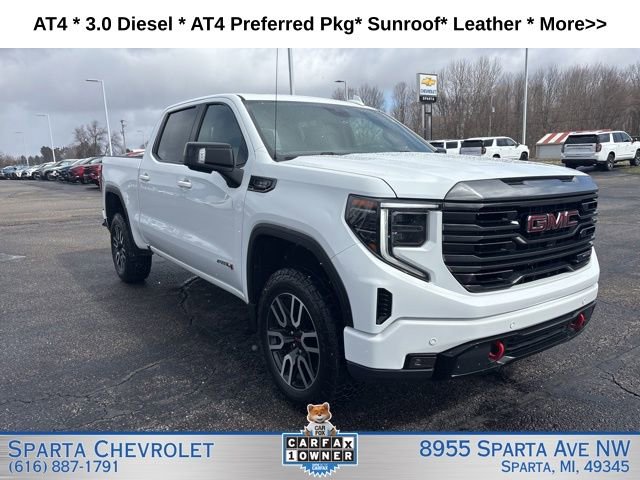 Used 2023 GMC Sierra 1500 AT4 w/ AT4 Preferred Package AWD/4WD image 1