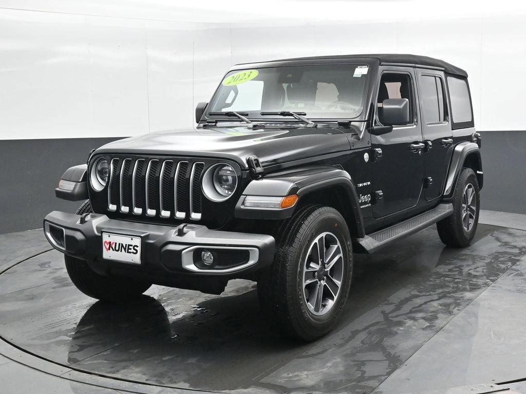 Used 2023 Jeep Wrangler Sahara w/ LED Lighting Group image 8