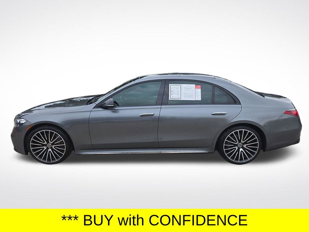 Used 2023 Mercedes-Benz S 500 4MATIC w/ AMG Line image 2