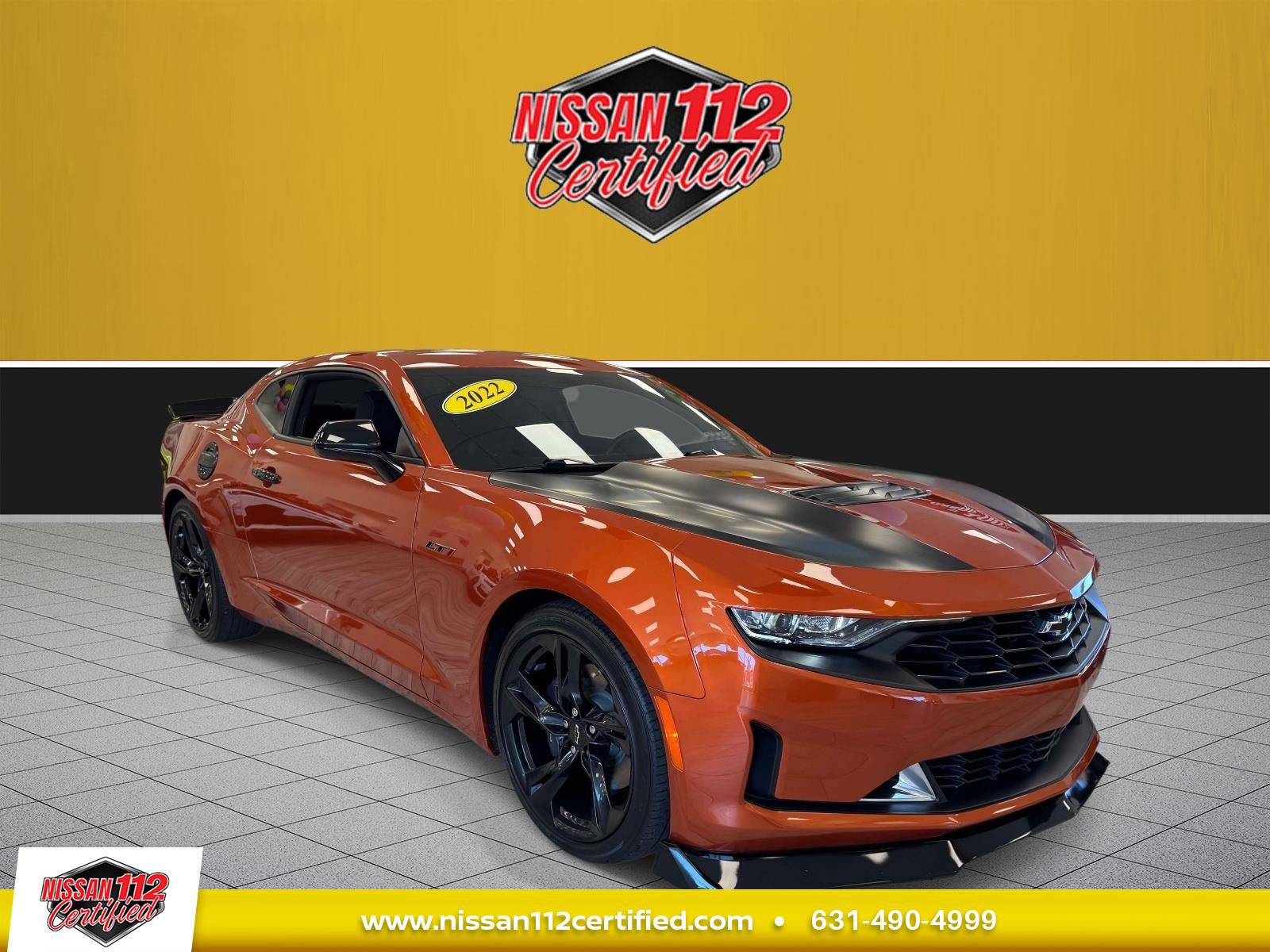 Used 2022 Chevrolet Camaro LT w/ RS Package RWD image 1