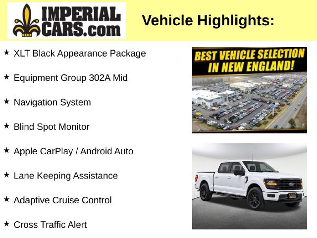 Used 2025 Ford F150 XLT w/ Equipment Group 302A MID AWD/4WD image 3