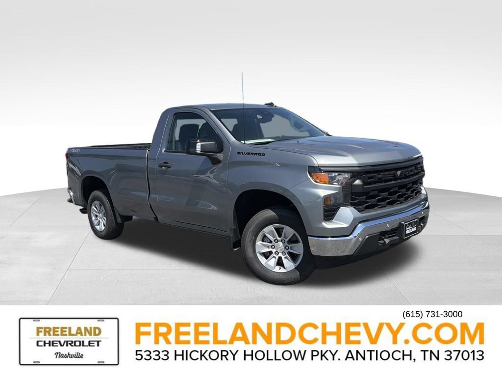 New 2025 Chevrolet Silverado 1500 W/T w/ WT Safety Package