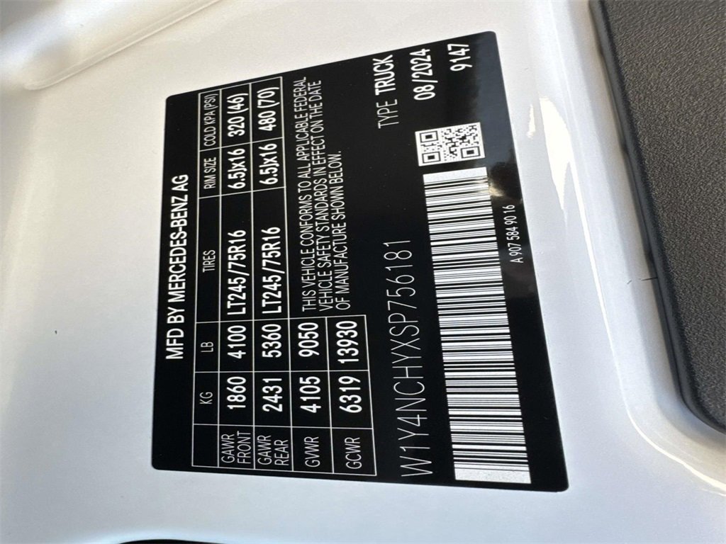 New 2025 Mercedes-Benz Sprinter 2500 image 28