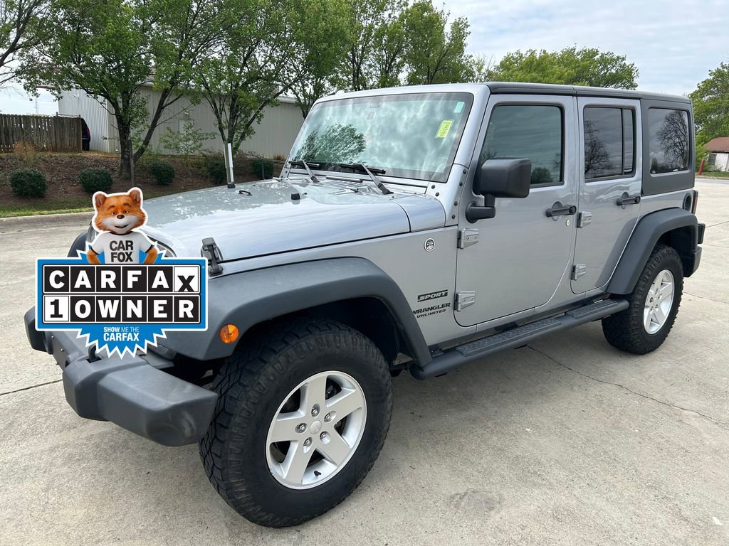 Used 2016 Jeep Wrangler Unlimited Sport w/ Quick Order Package 24S AWD/4WD image 1
