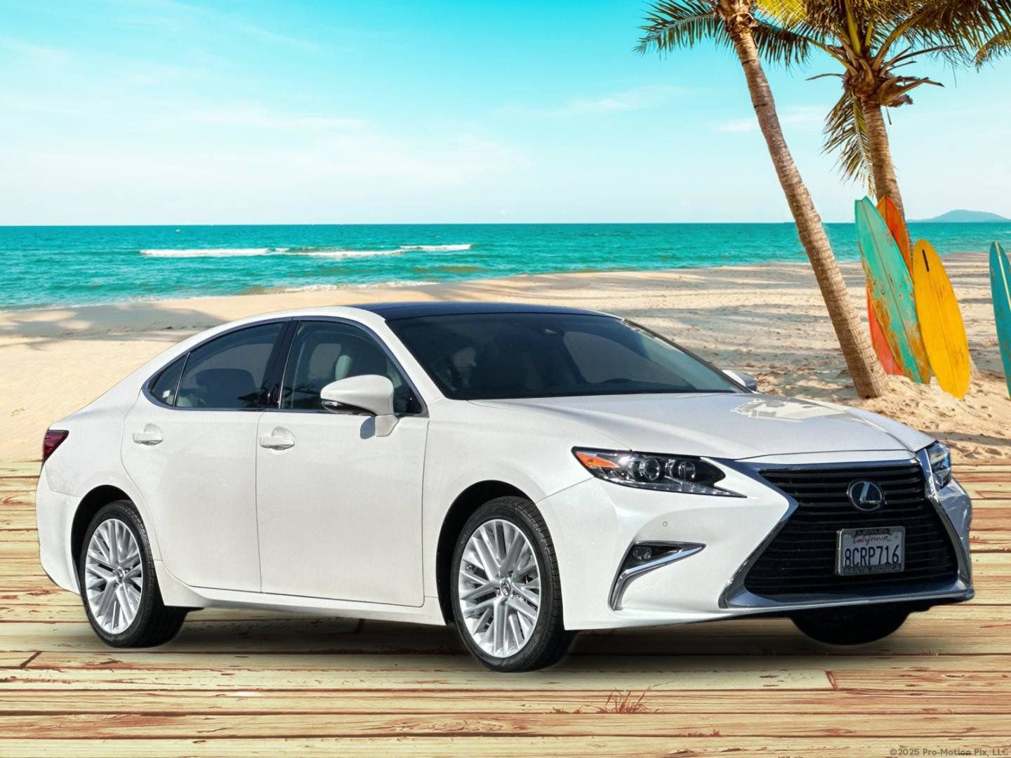 Used 2018 Lexus ES 350 w/ Luxury Package w/Wood Trim FWD image 8