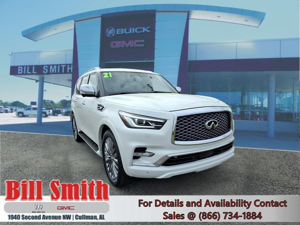 Used 2021 INFINITI QX80 Sensory w/ Cargo Package image 1