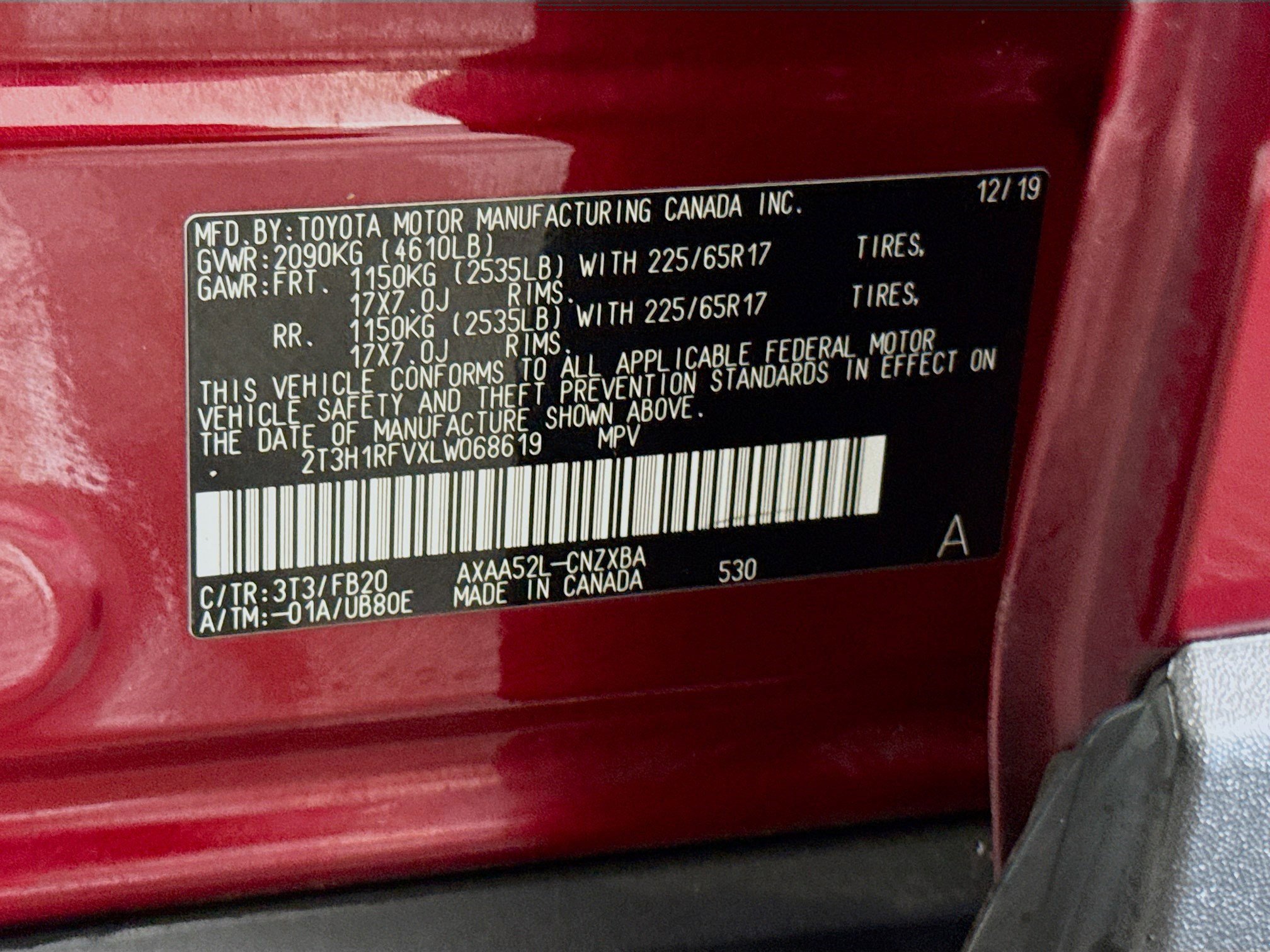 Used 2020 Toyota RAV4 LE image 39