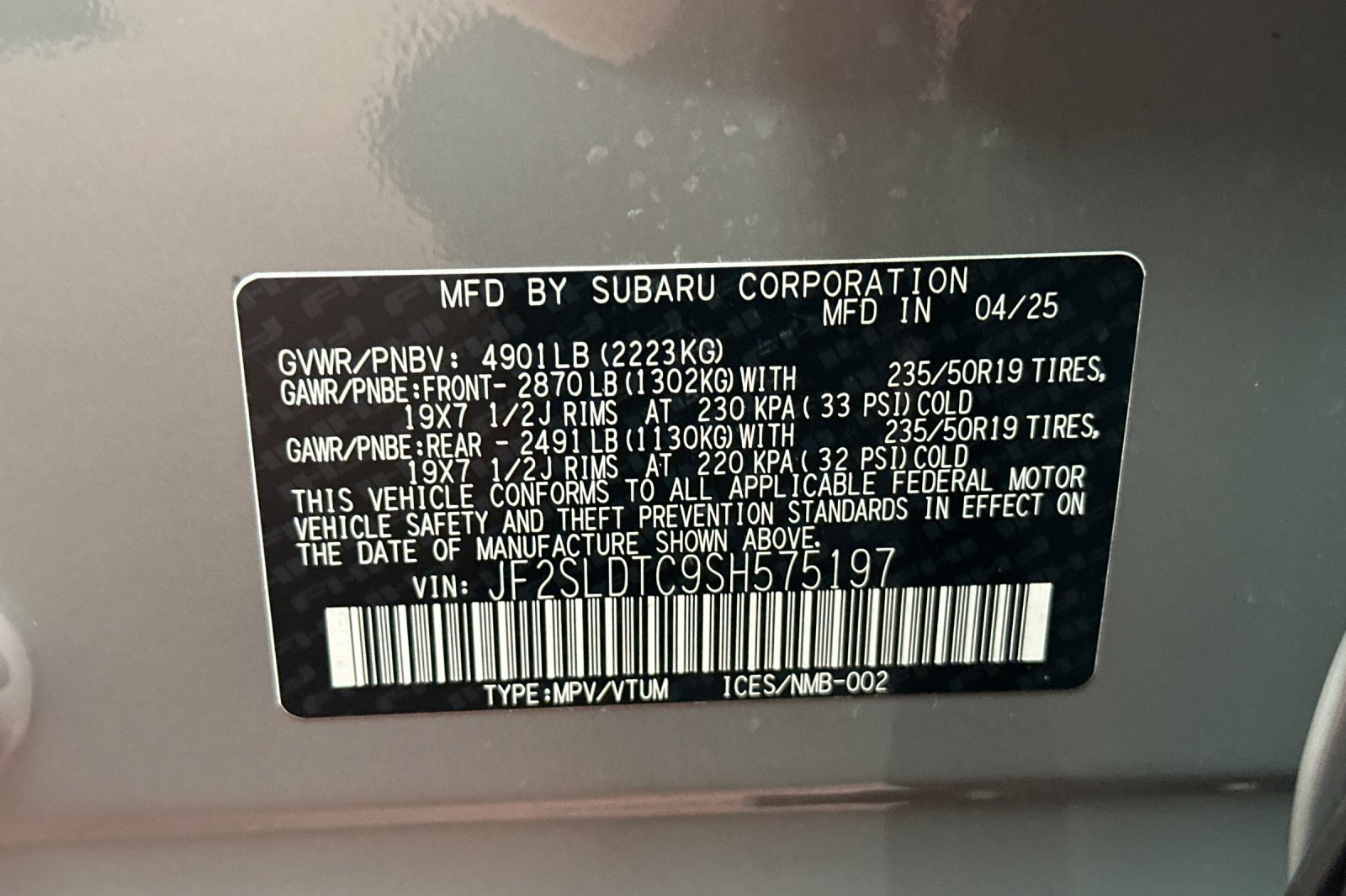 Used 2025 Subaru Forester Touring w/ Popular Package - Touring AWD/4WD image 39