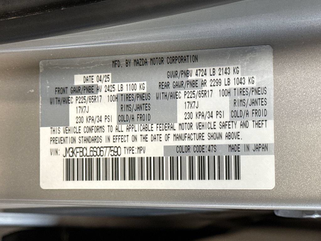 Certified 2025 MAZDA CX-5 AWD 2.5 S w/ Preferred Package image 27