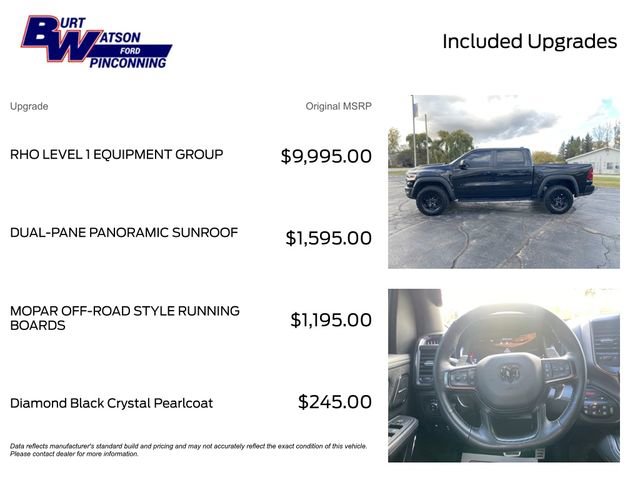 Used 2025 RAM 1500 RHO w/ RHO Level 1 Equipment Group image 3