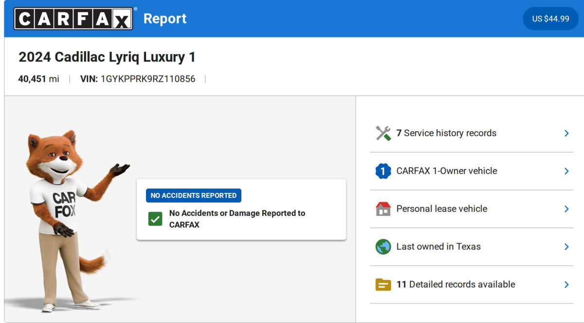 Used 2024 Cadillac Lyriq Luxury w/ LPO, Floor Liner Package image 6