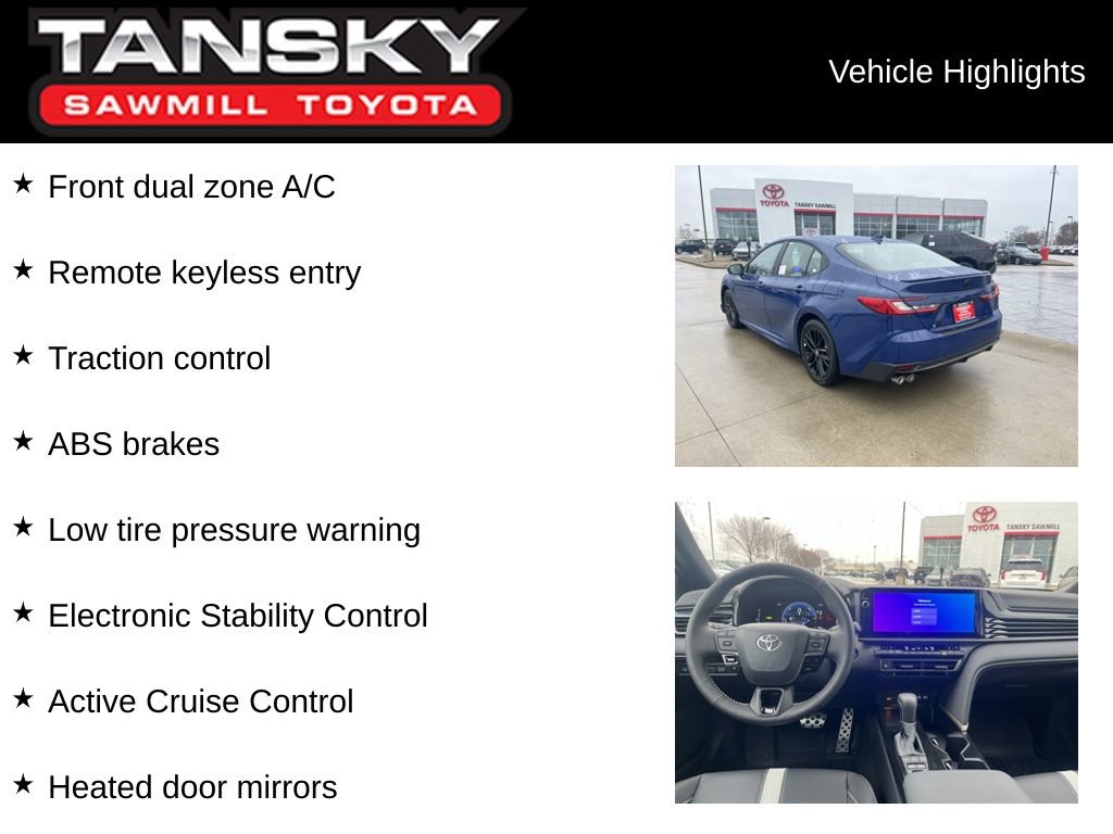 New 2026 Toyota Camry SE image 9