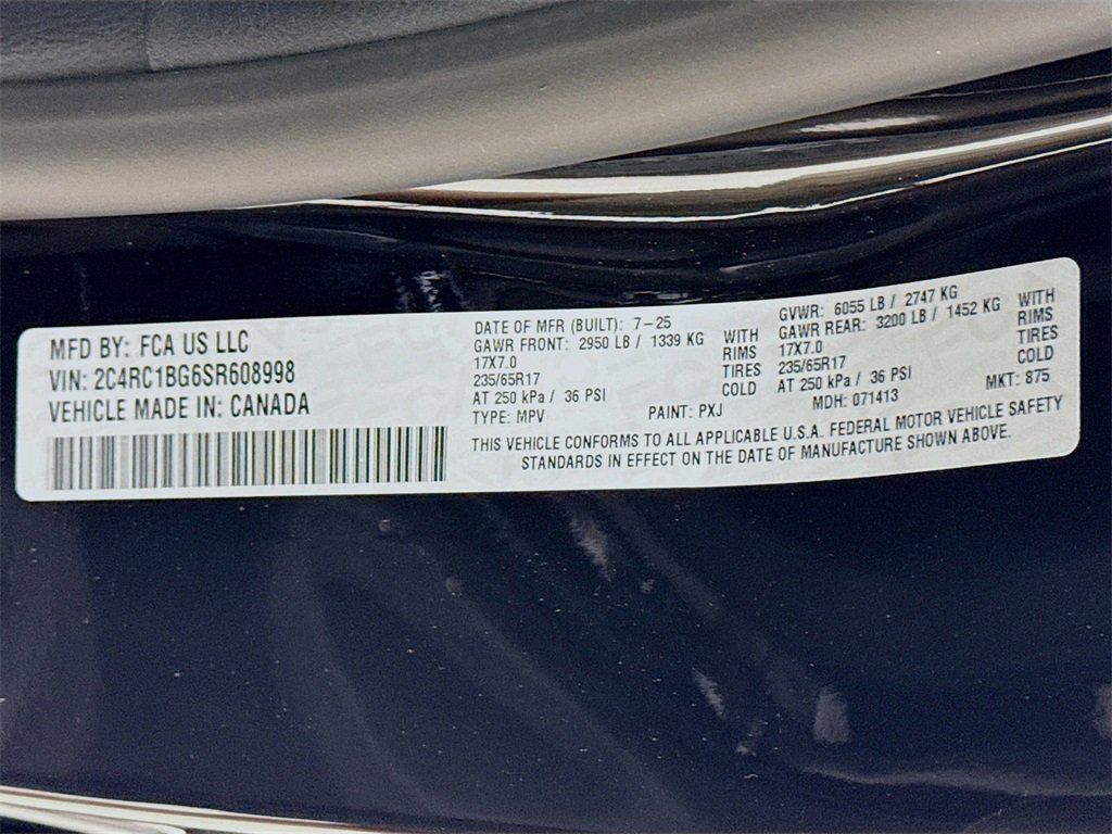 New 2025 Chrysler Pacifica Select image 33