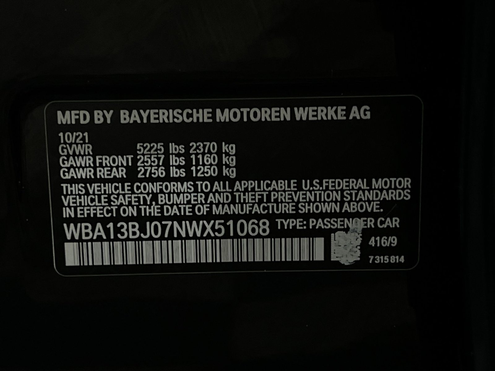 Used 2022 BMW 530i xDrive w/ M Sport Package AWD/4WD image 38