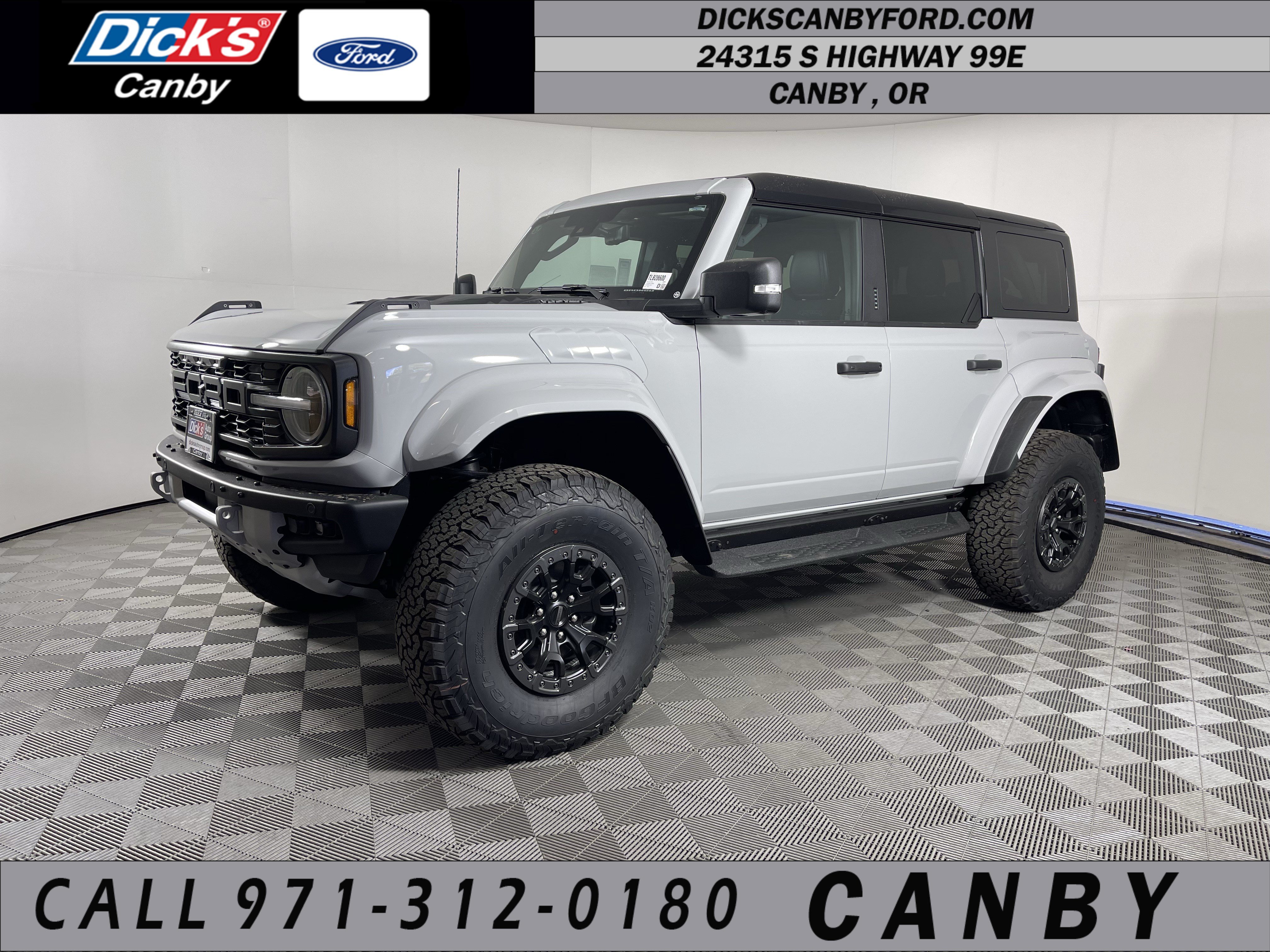 New 2026 Ford Bronco Raptor w/ Interior Carbon Fiber Pack AWD/4WD 360° Tour