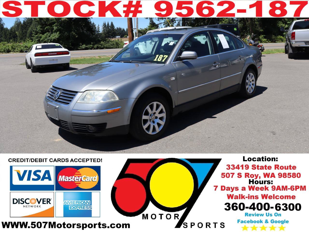 Used 2003 Volkswagen Passat GLS FWD image 2