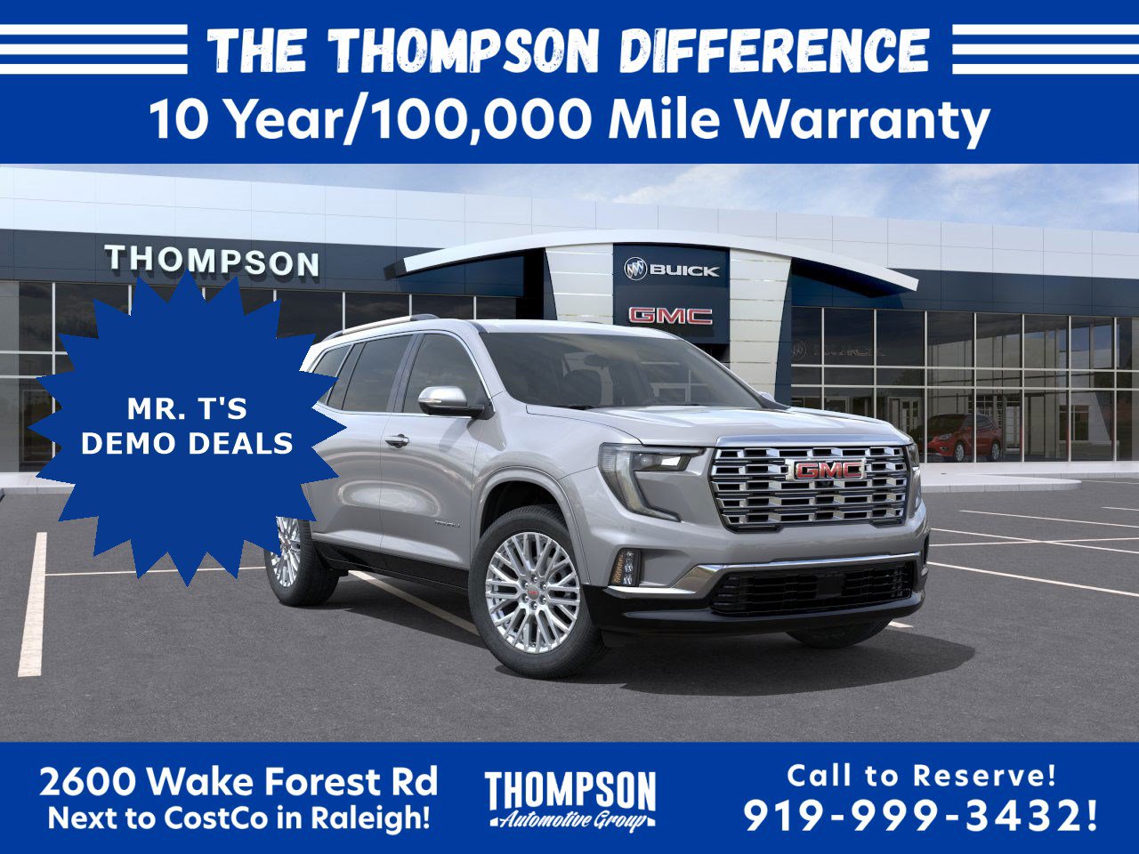 New 2025 GMC Acadia Denali