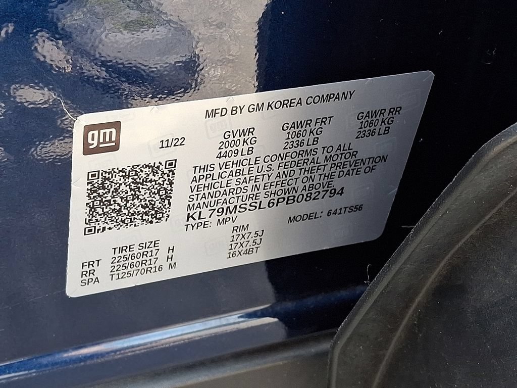 Certified 2023 Chevrolet TrailBlazer ACTIV w/ Sun and Liftgate Package AWD/4WD image 27