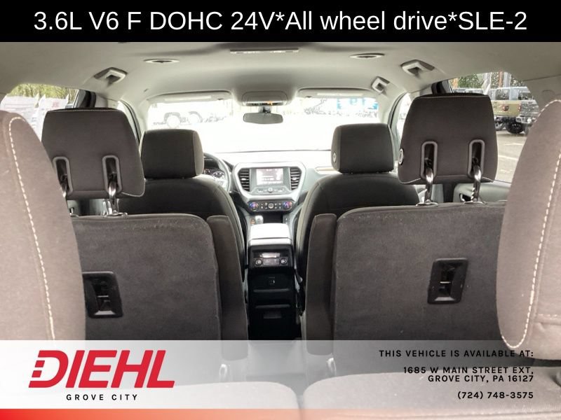 Used 2019 GMC Acadia SLE w/ Driver Alert Package I AWD/4WD image 16
