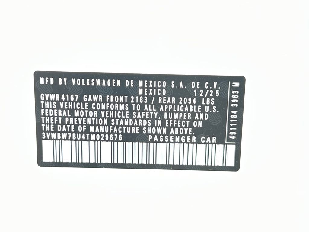 New 2026 Volkswagen Jetta Sport image 32