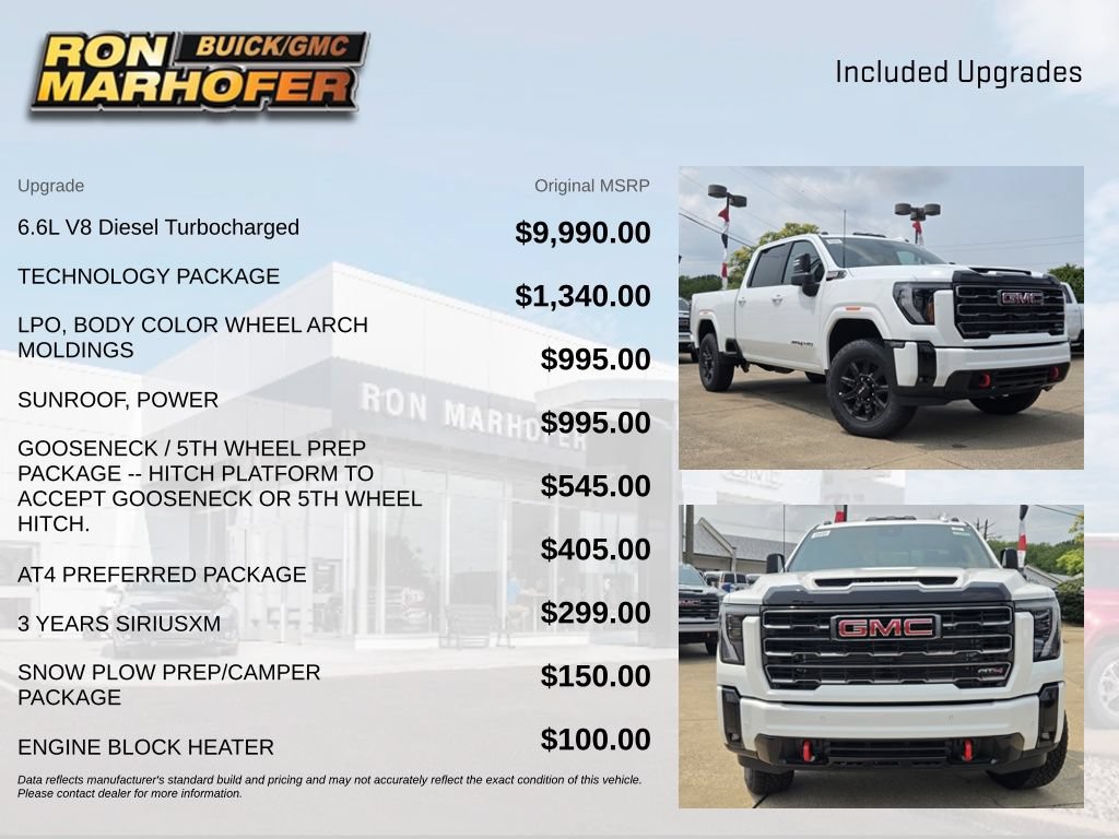 New 2026 GMC Sierra 2500 AT4 w/ Technology Package AWD/4WD image 6
