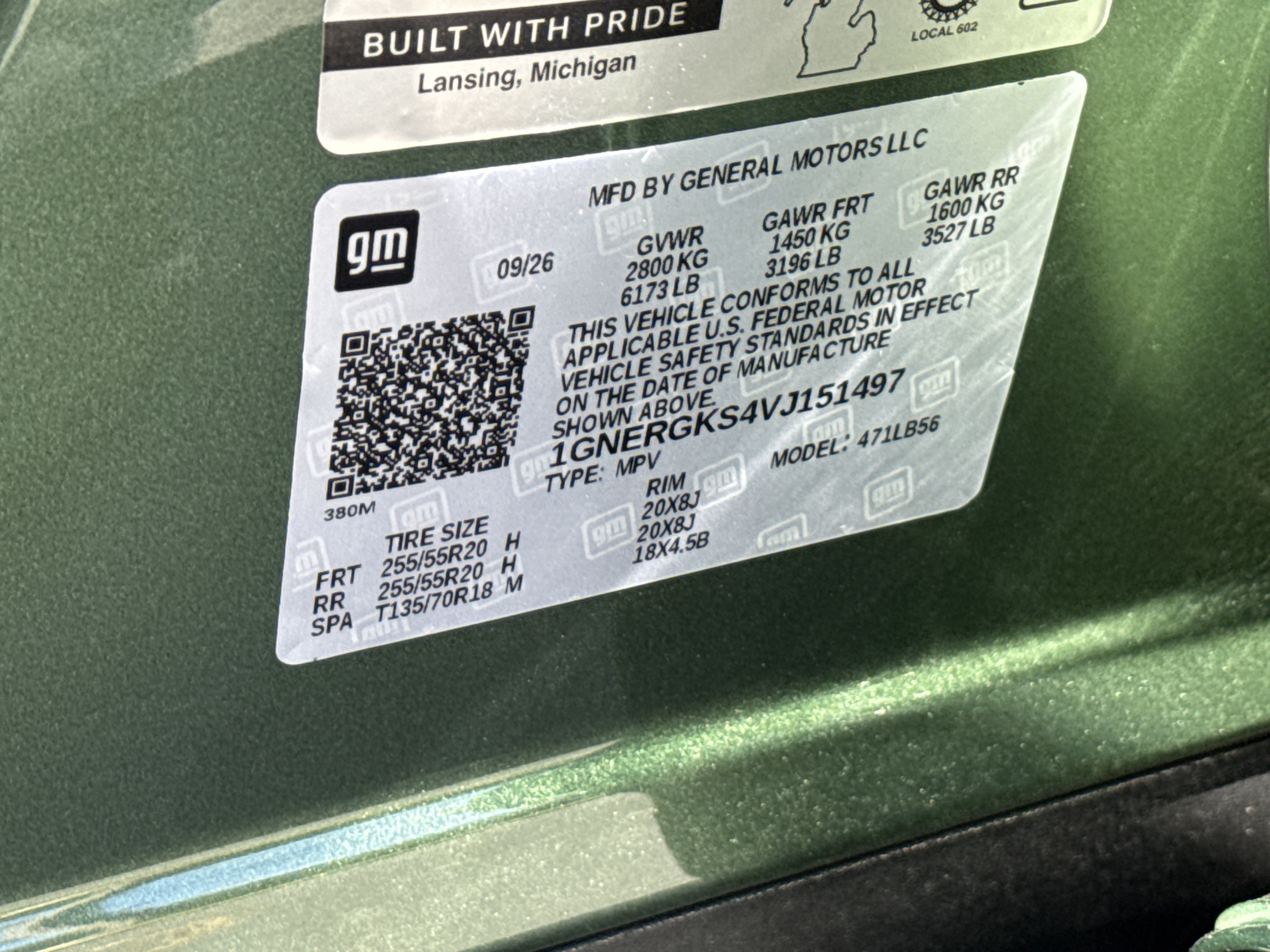 New 2027 Chevrolet Traverse LT w/ Enhanced Driving Package FWD image 31