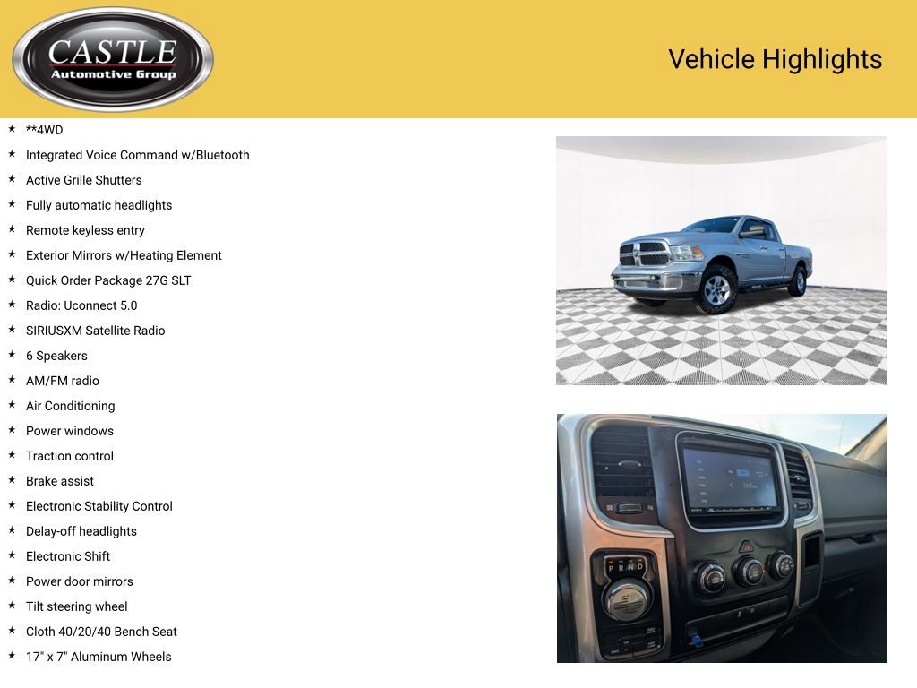 Used 2016 RAM 1500 Classic SLT image 4