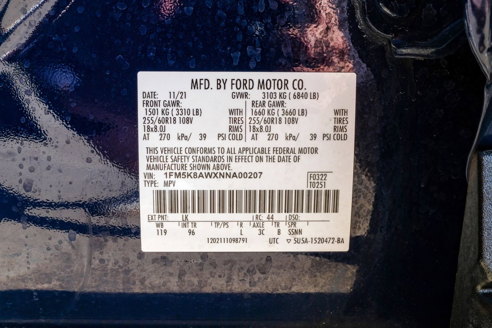 Used 2022 Ford Explorer 4WD Police Interceptor image 58