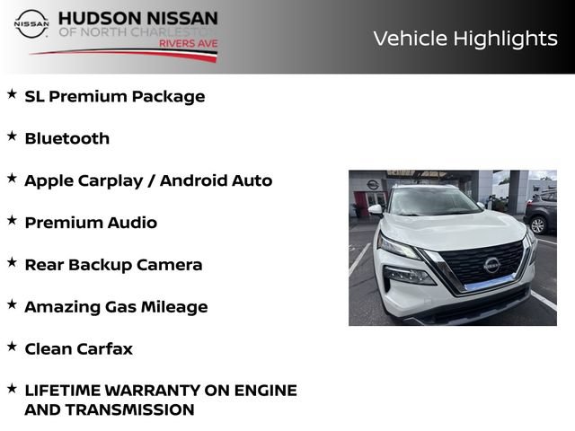 Used 2023 Nissan Rogue SL w/ SL Premium Package AWD/4WD image 11