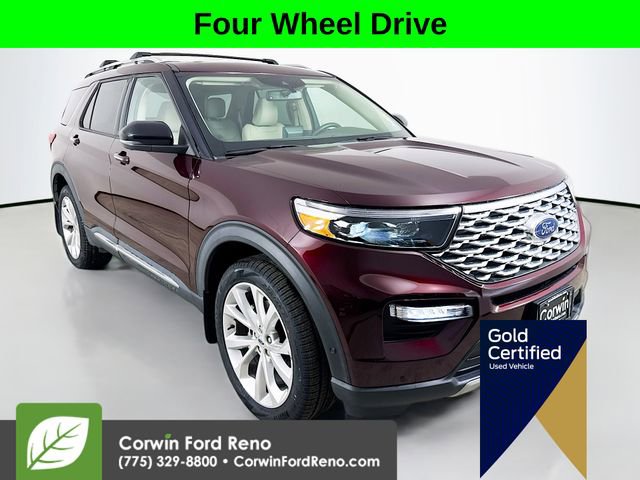 Certified 2022 Ford Explorer Platinum w/ Equipment Group 601A