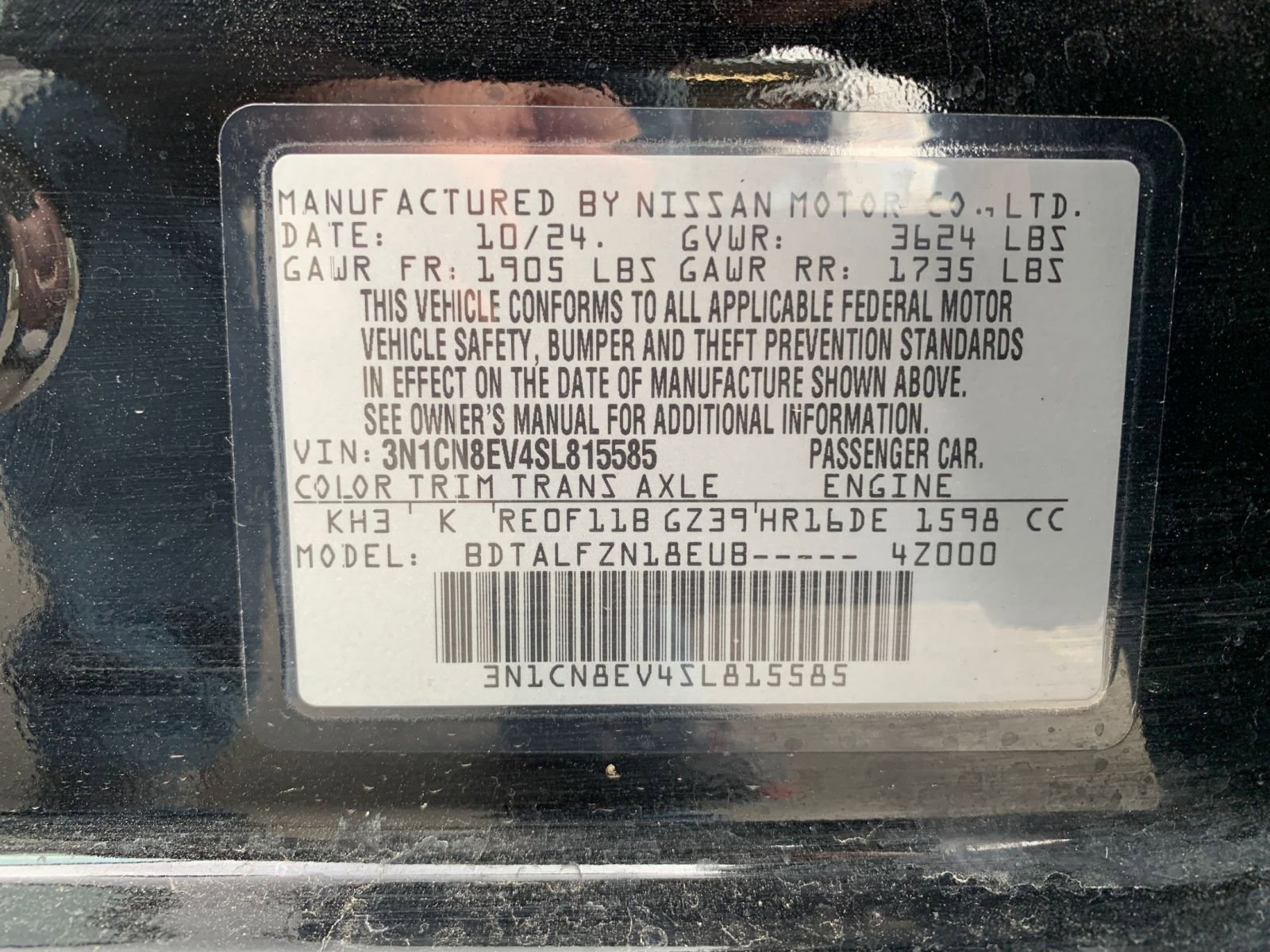 Used 2025 Nissan Versa SV image 27