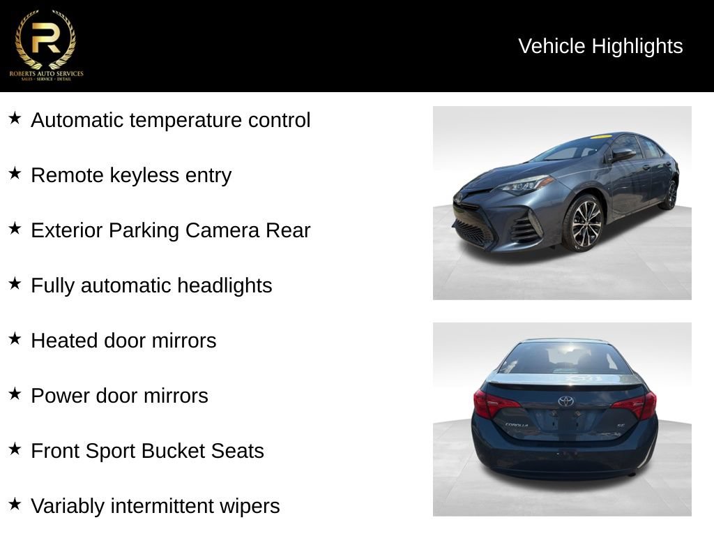 Used 2019 Toyota Corolla SE FWD image 9