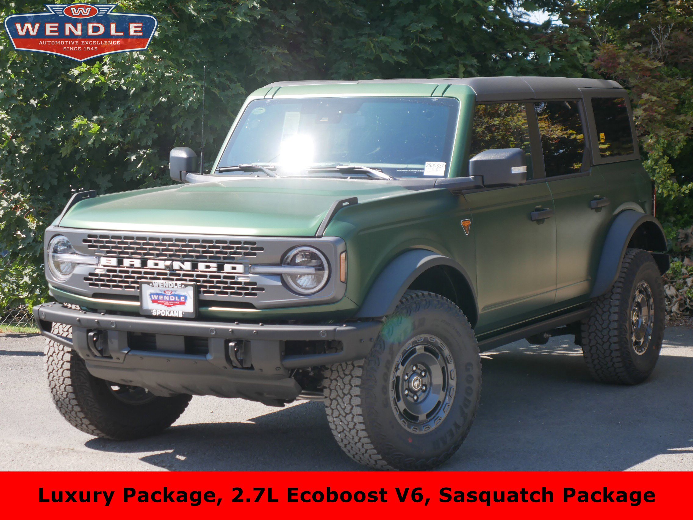 New 2025 Ford Bronco Badlands w/ Matte Film Protection Package image 1