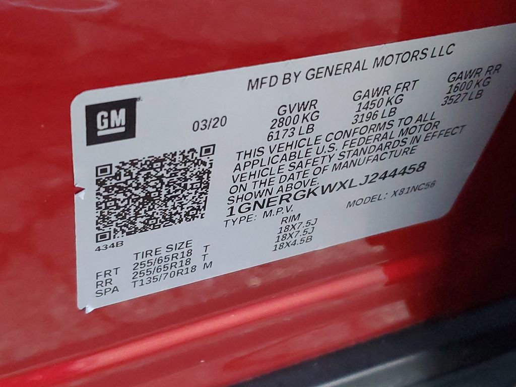 Used 2020 Chevrolet Traverse LT image 39