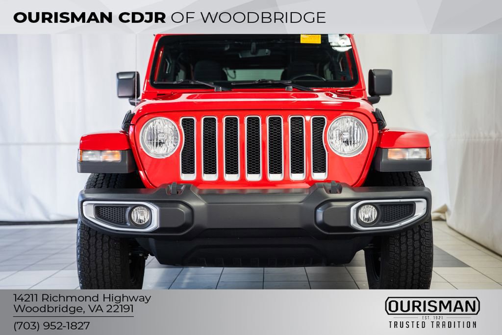 Certified 2022 Jeep Wrangler Unlimited Sahara w/ Cold Weather Group AWD/4WD image 2