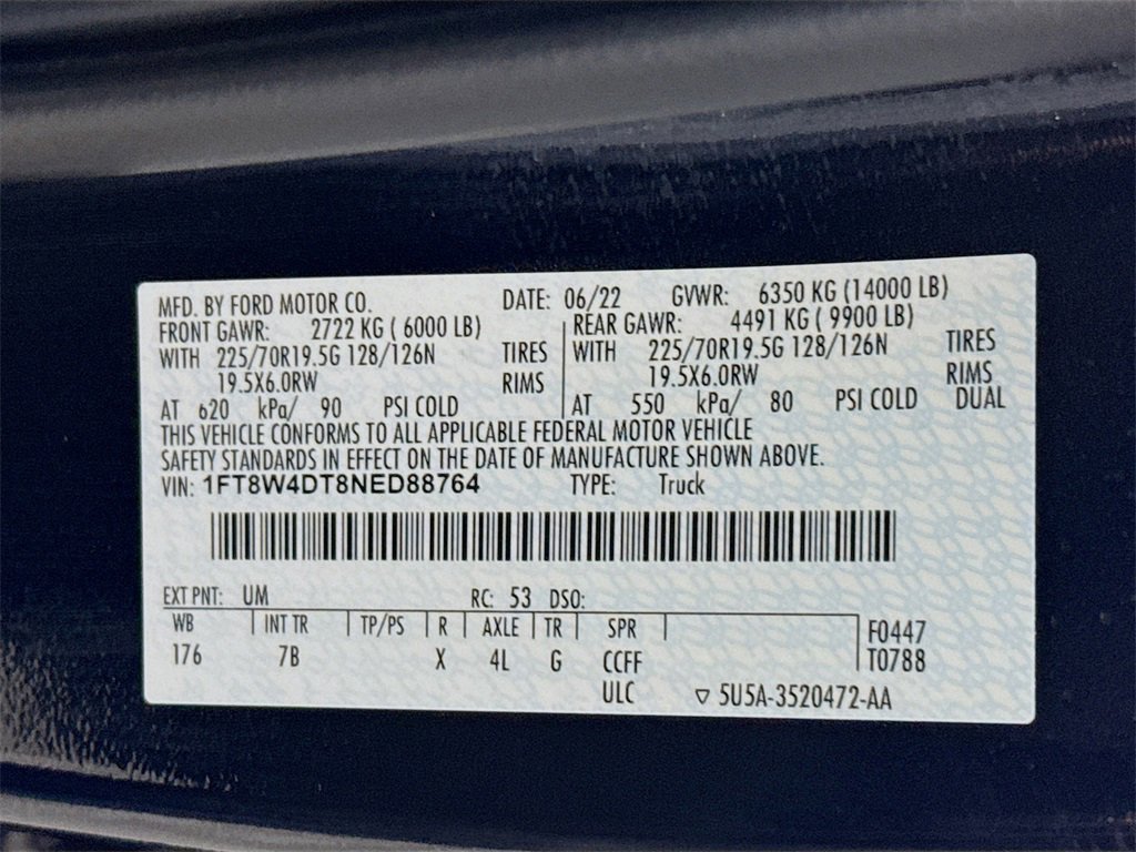 Used 2022 Ford F450 Platinum w/ FX4 Off-Road Package image 40