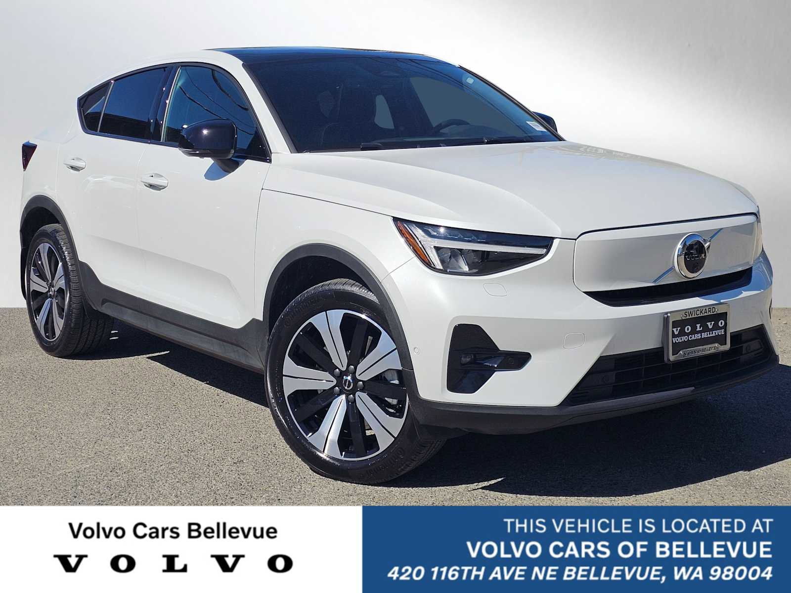 Certified 2023 Volvo C40 P8 Recharge Plus w/ Climate Package image 1