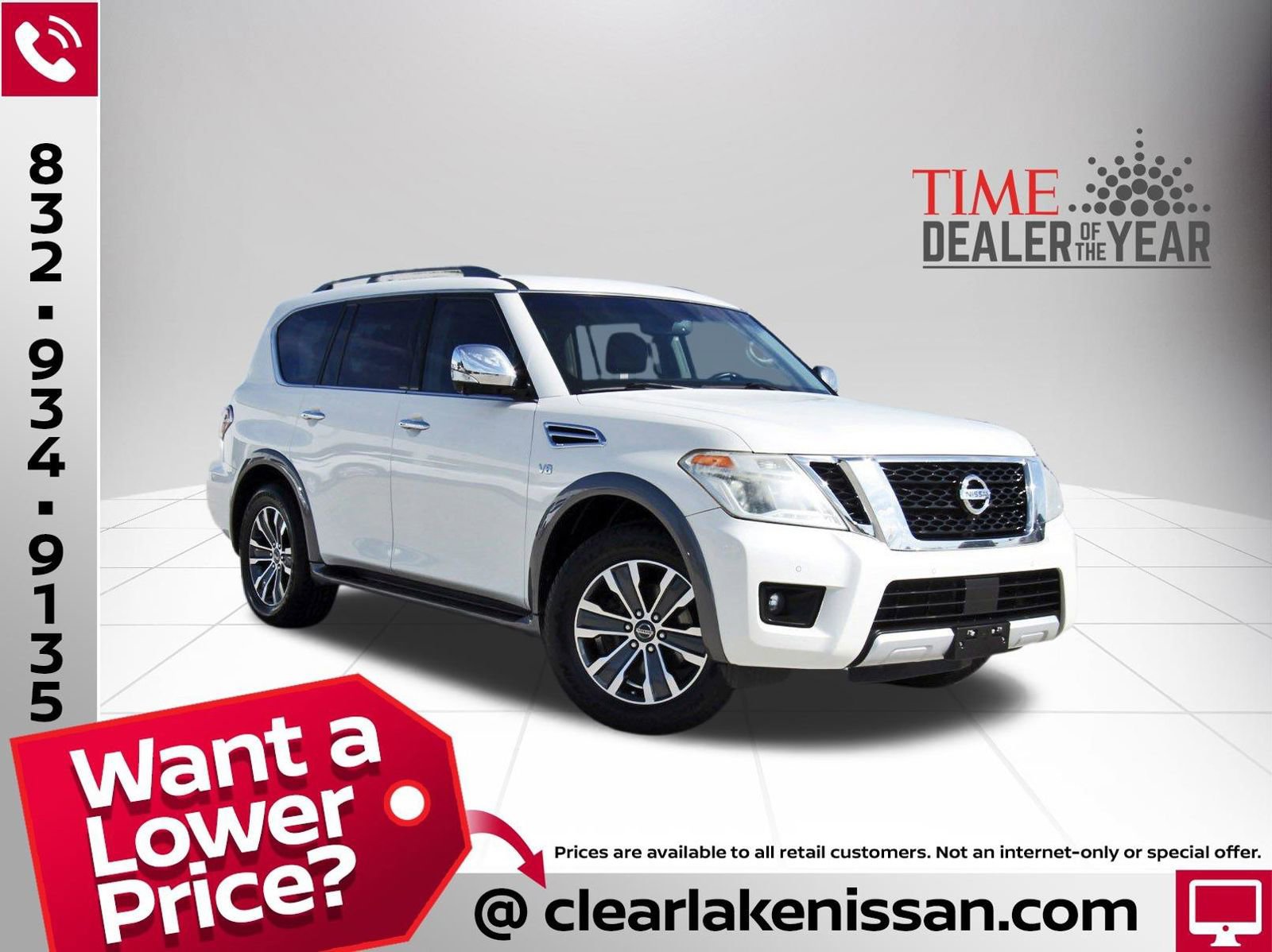 Used 2017 Nissan Armada SL w/ Moonroof Package
