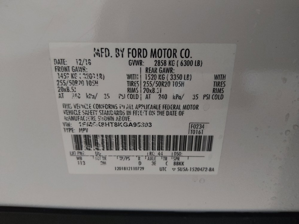Used 2019 Ford Explorer Platinum AWD/4WD image 33