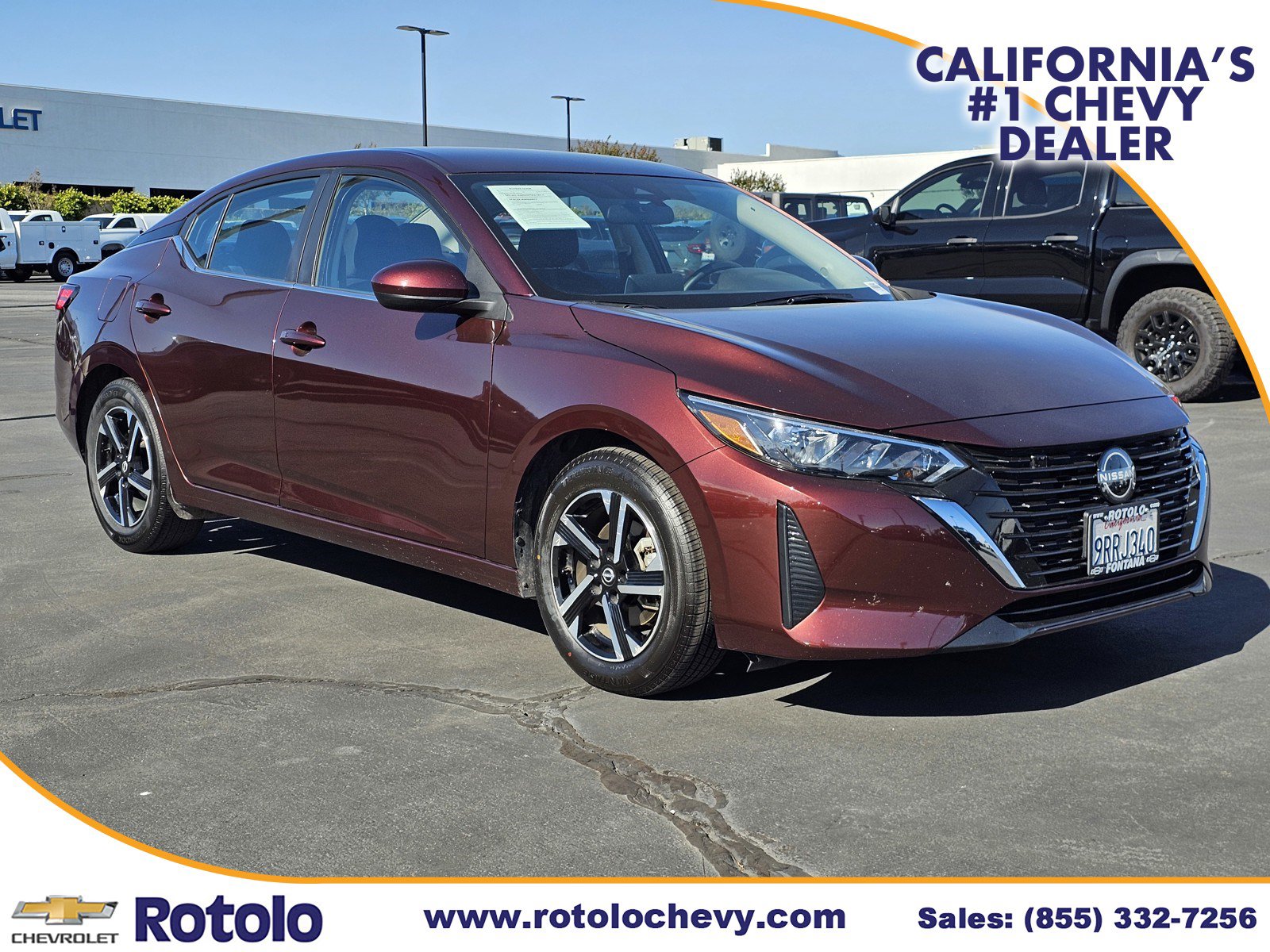 Used 2025 Nissan Sentra SV FWD image 1